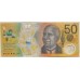 AUSTRALIA 2018 . FIFTY 50 DOLLARS BANKNOTE . LOWE/FRASER . LAST PREFIX EA